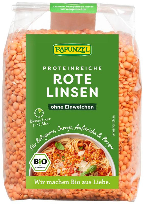 Produktfoto zu Rote Linsen 500g