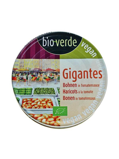 Produktfoto zu Gigantes Riesenbohnen 190g