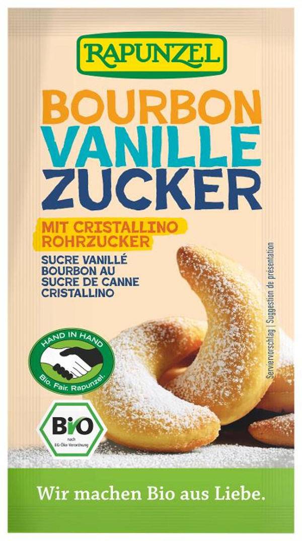 Produktfoto zu Bourbon Vanillezucker 4x8g