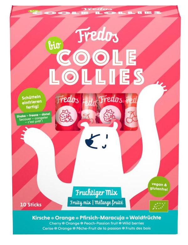 Produktfoto zu Wassereis Coole Lollies fruchtig 10 x 30ml
