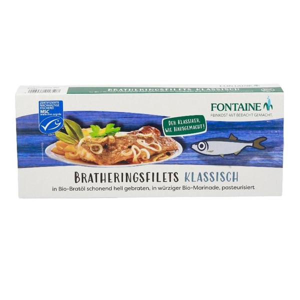 Produktfoto zu Brathering Filet in Marinade 325g