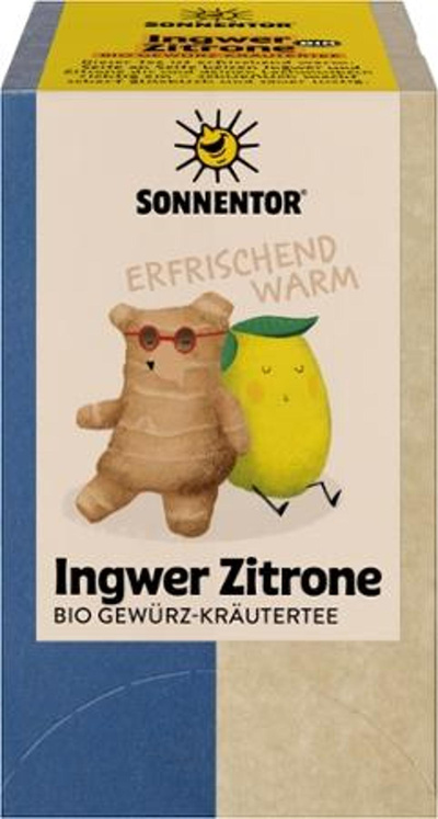 Produktfoto zu Ingwer Zitrone 18 Beutel