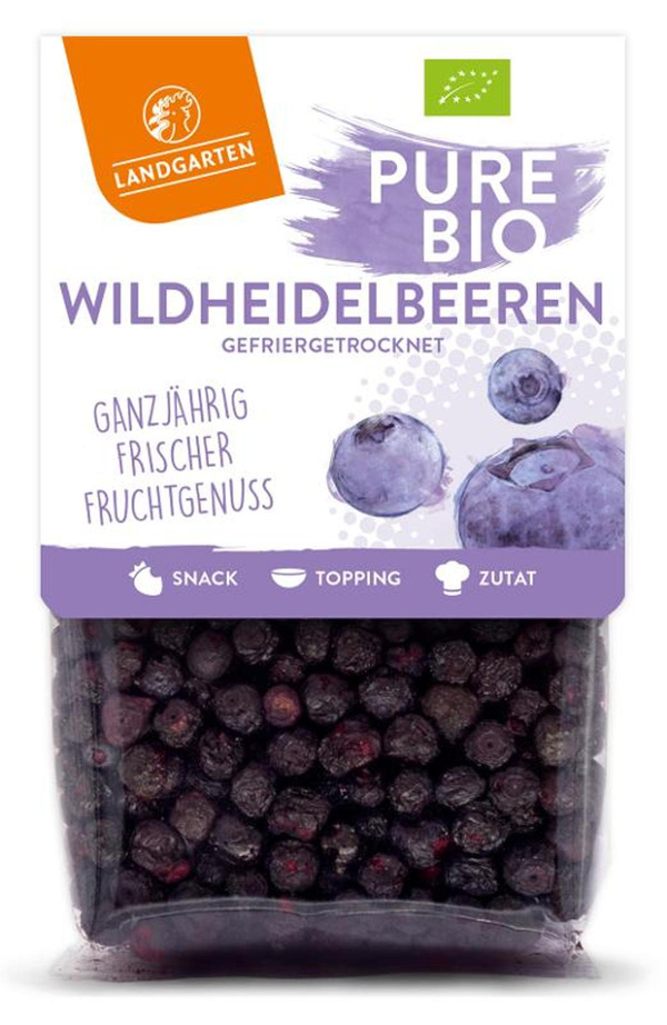 Produktfoto zu Heidelbeeren gefriergetrocknet