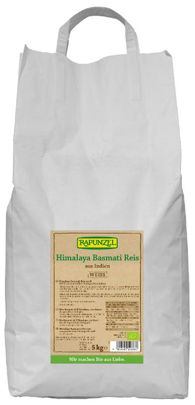 Produktfoto zu Himalaya Basmati Reis weiß 5 kg
