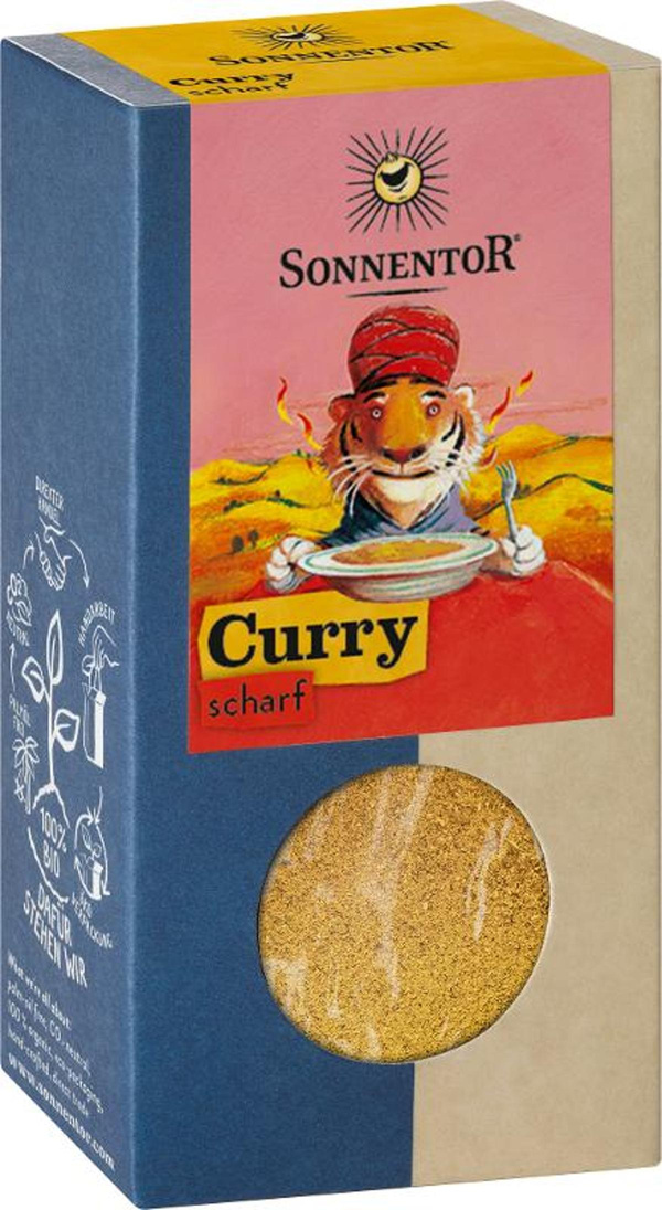 Produktfoto zu Curry scharf 50g
