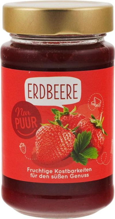 Produktfoto zu Erdbeere Fruchtaufstrich, 250g