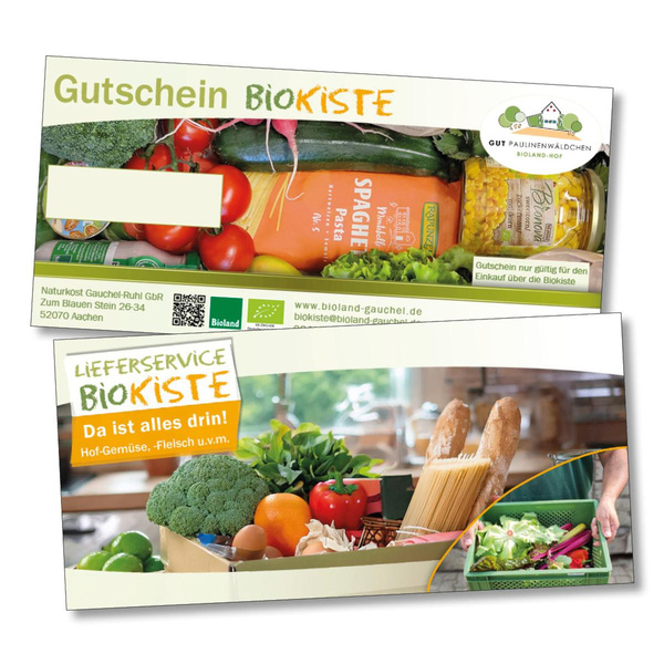 Produktfoto zu Gutschein Biokiste