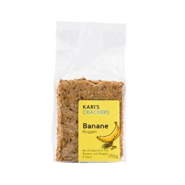 Produktfoto zu Cracker Banane Roggen