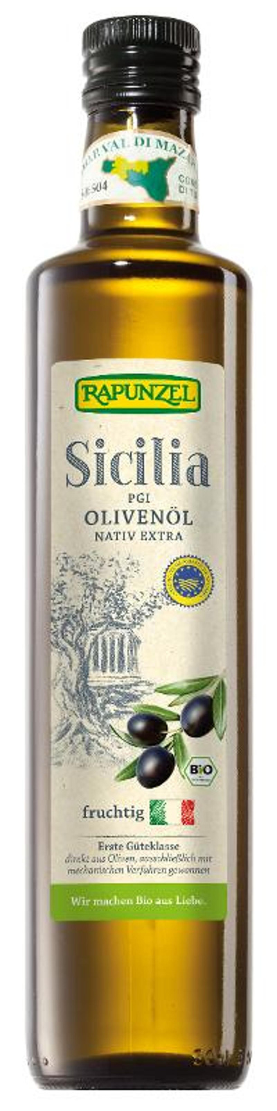 Produktfoto zu Olivenöl Sicilia DOP 500ml