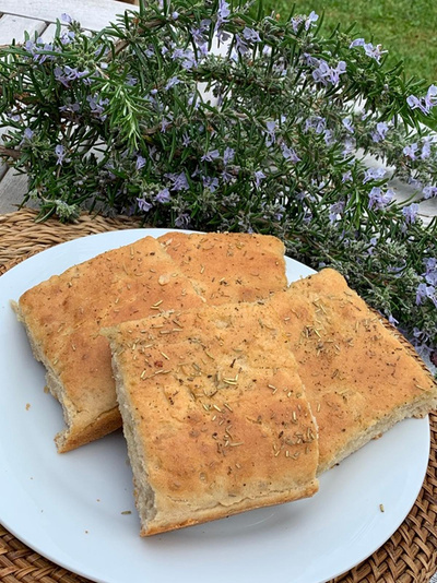 Produktfoto zu Focaccia, 4 Stücke