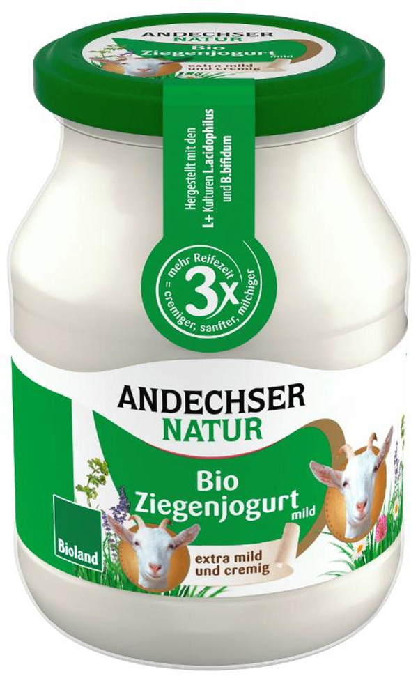 Produktfoto zu Ziegenjoghurt 5,2% 500g