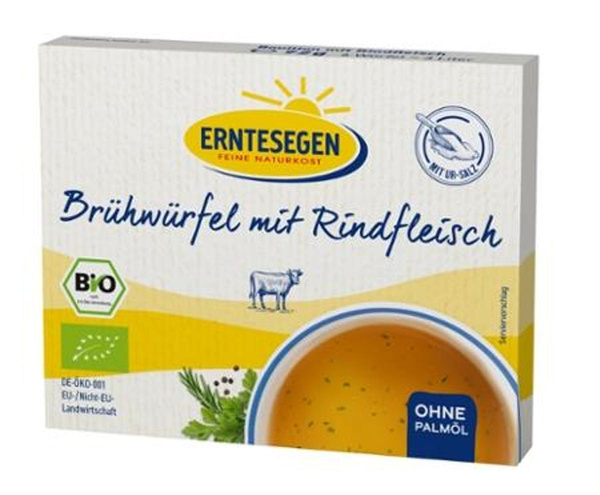 Produktfoto zu Brühwürfel mit Rindfleisch