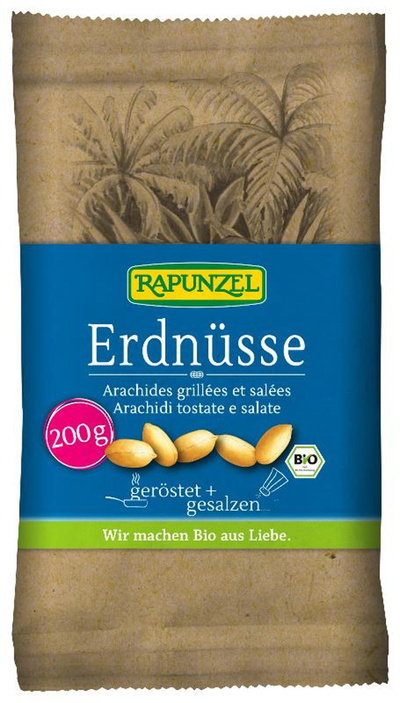 Produktfoto zu Erdnüsse geröstet, gesalzen 200g