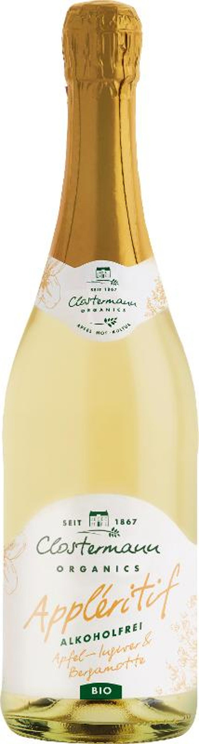 Produktfoto zu Appléritif Apfel, Ingwer & Bergamotte 0,75l (alkoholfrei)