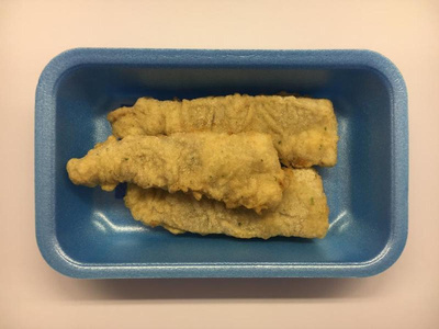 Produktfoto zu Seelachsfilet in Backteig, vorgebacken