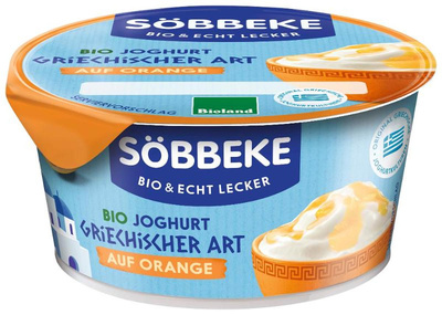 Produktfoto zu Joghurt griech. Art auf Orange 150g