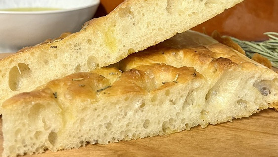 Rezeptbild für Focaccia mit Zitronenöl