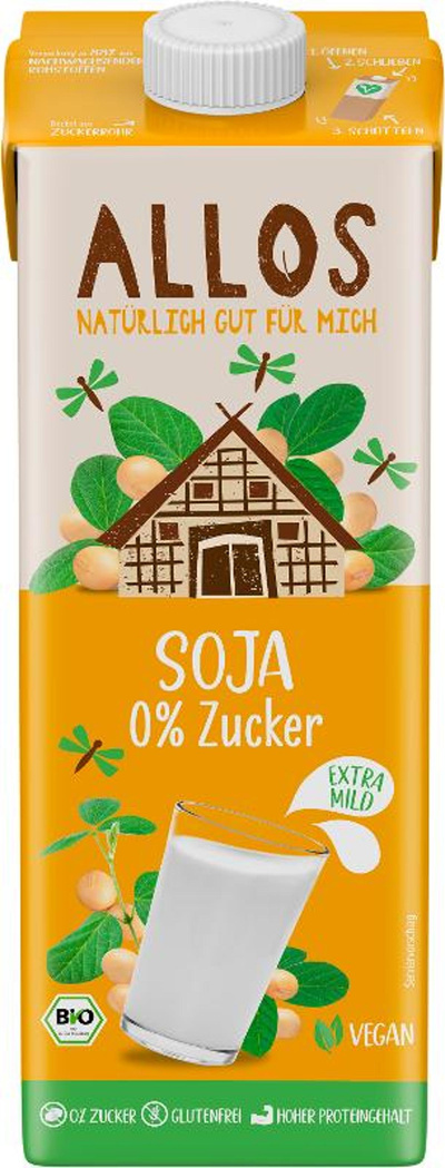 Produktfoto zu Sojadrink Allos 1l