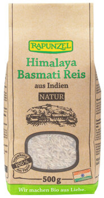Produktfoto zu Basmati Reis natur 500g