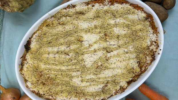 Rezeptbild für Kartoffelquiche mit Sauerkraut