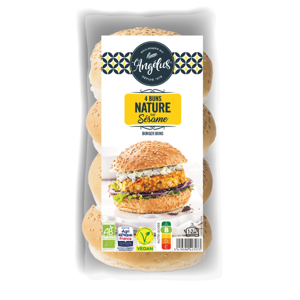 Produktfoto zu Hamburger Brötchen 4 Stück