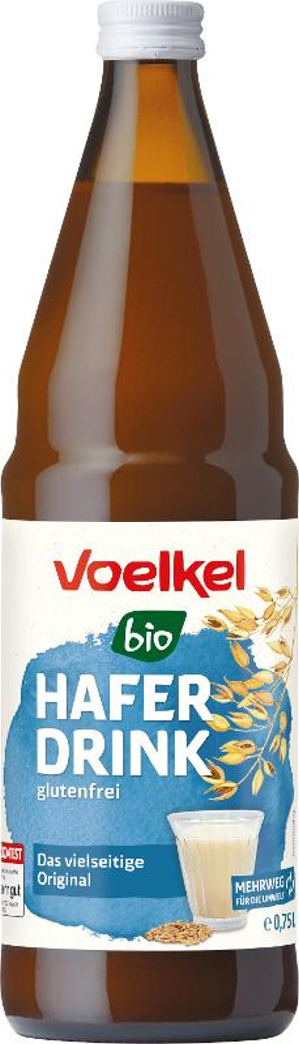 Produktfoto zu Haferdrink 0,75l Glasfl.