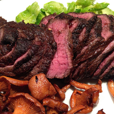 Produktfoto zu Hirschbraten ohne Knochen ca. 1,25 kg