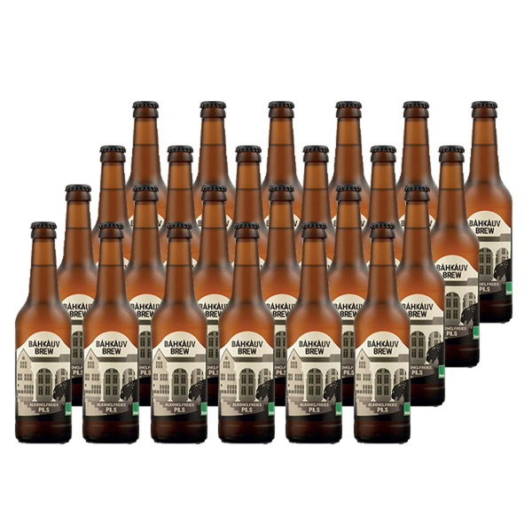 Produktfoto zu Bahkauv Pils alkoholfrei 24 x 0,33l