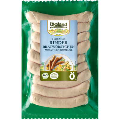 Produktfoto zu Rinder Bratwürstchen 9 Stück