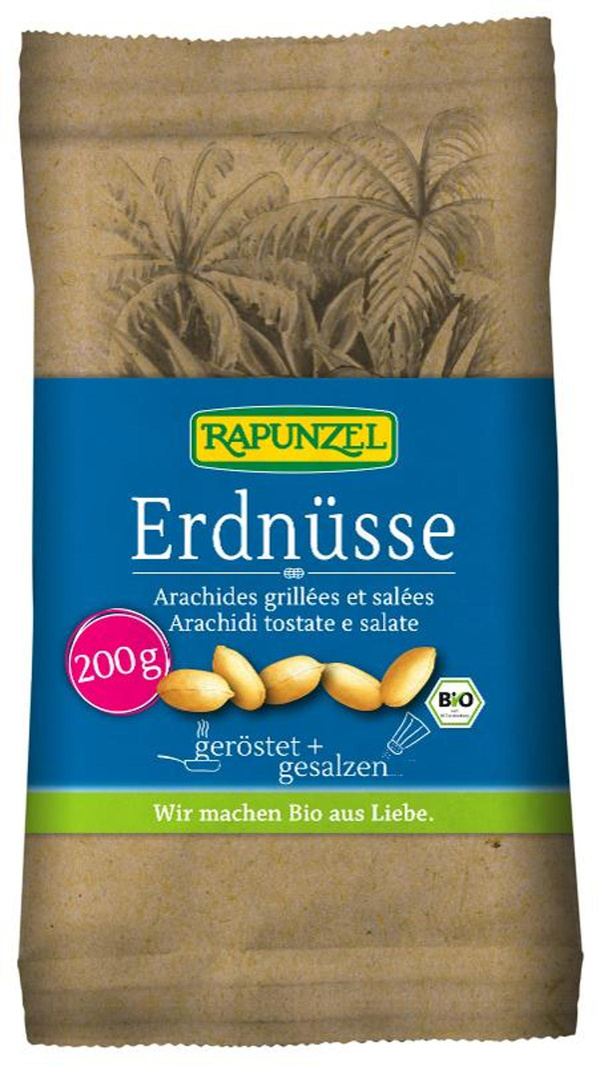 Produktfoto zu Erdnüsse geröstet, gesalzen 200g