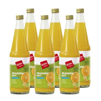 Produktfoto zu Orangensaft 6x0,7l