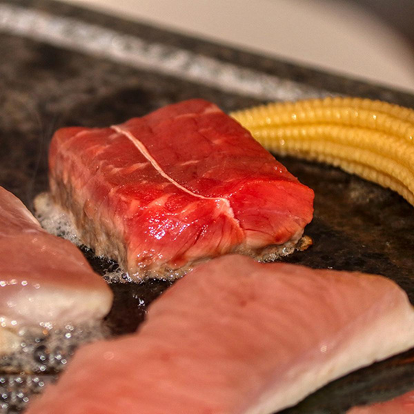 Produktfoto zu Raclettefleisch Rind-Pute 900g