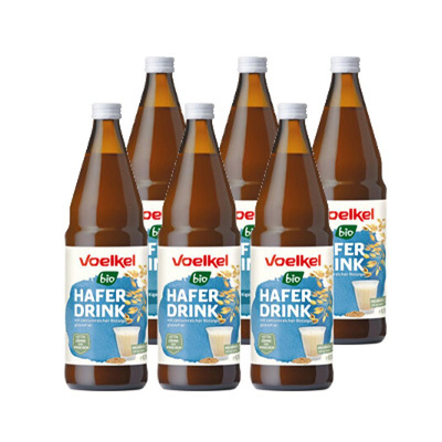 Produktfoto zu Haferdrink Calcium 6x0,75 l Glasfl.