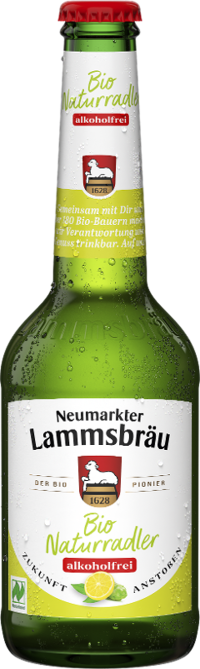 Produktfoto zu Lammsbräu Radler alkoholfrei 0,33l