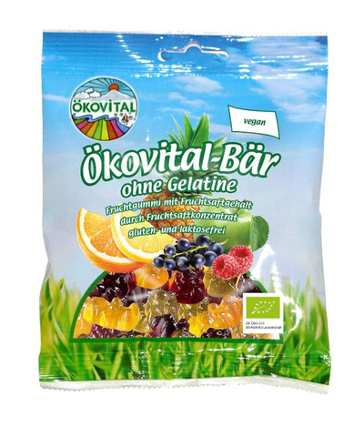 Produktfoto zu Bio-Bärchen ohne Gelatine 80g