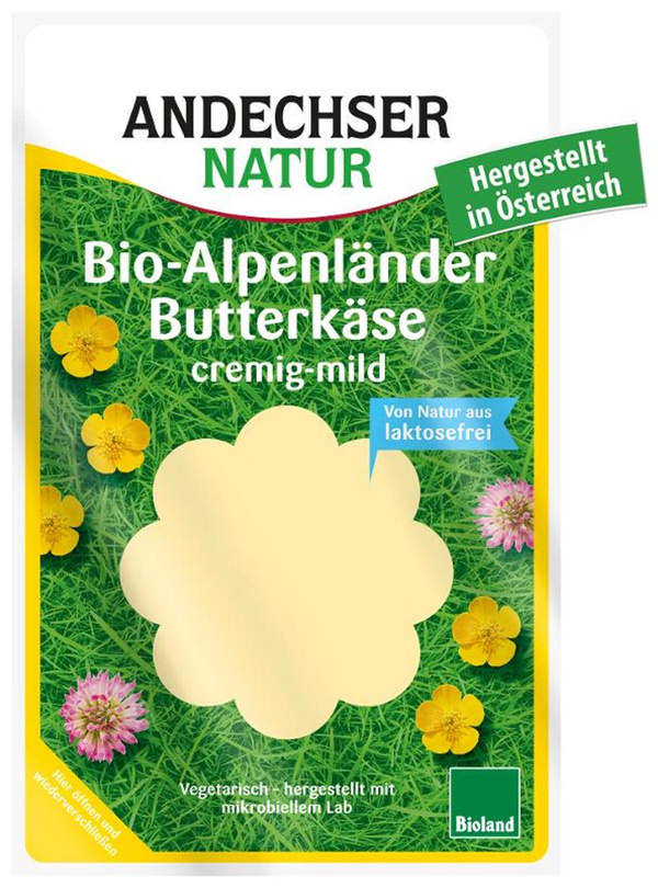 Produktfoto zu Alpenländer Butterkäse 150g