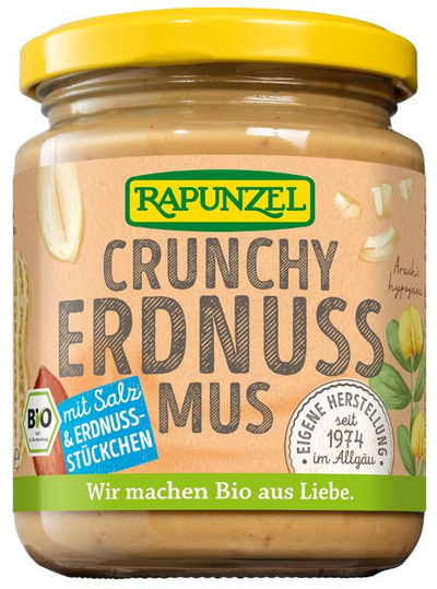 Produktfoto zu Erdnussmuss Crunchy&Salz 250g