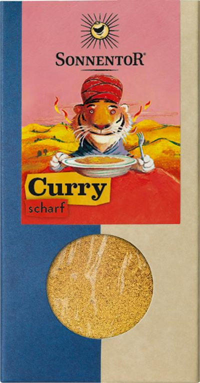 Produktfoto zu Curry scharf 50g