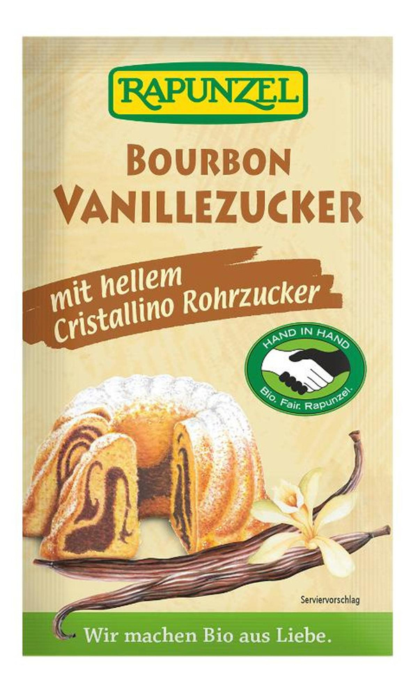 Produktfoto zu Bourbon Vanillezucker 4x8g