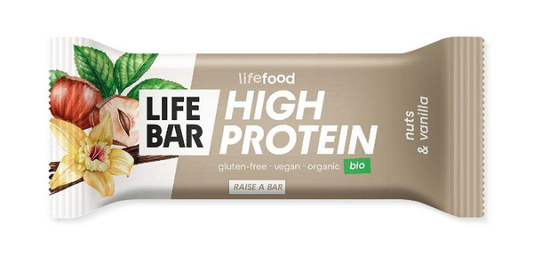Produktfoto zu Lifebar Protein Nüsse & Vanill