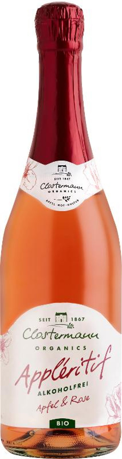 Produktfoto zu Appléritif Apfel & Rose 0,75l (alkoholfrei)