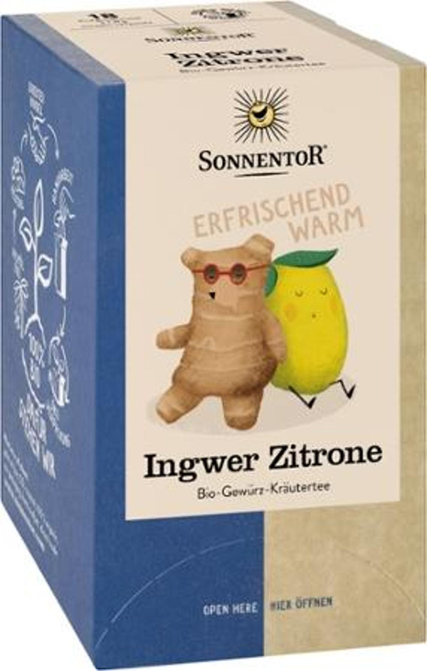 Produktfoto zu Ingwer Zitrone 18 Beutel