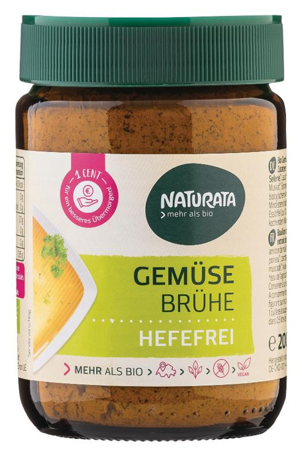 Produktfoto zu Gemüsebrühe hefefrei 200g