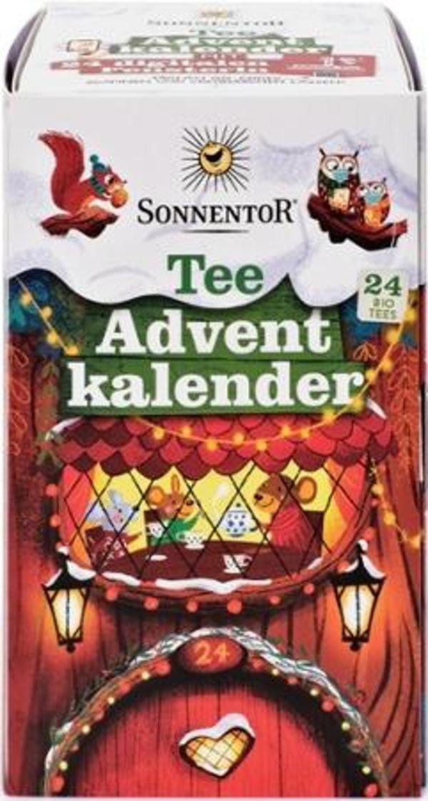 Produktfoto zu Tee Adventskalender 24 Beutel