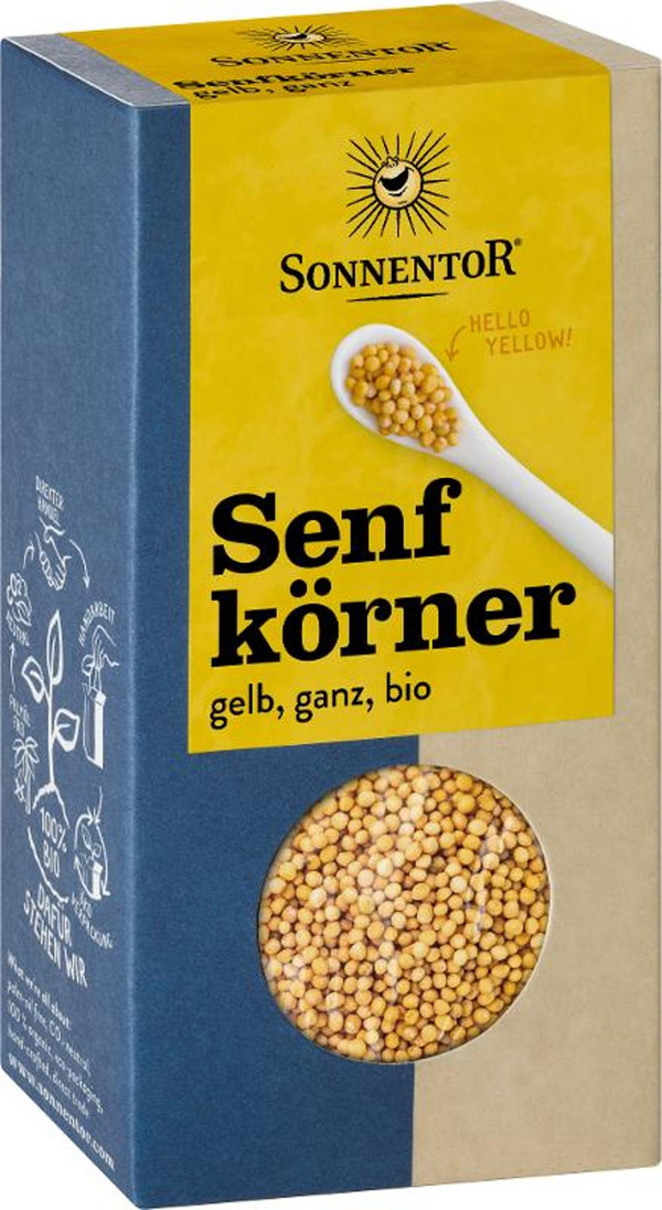 Produktfoto zu Senfkörner gelb 120g