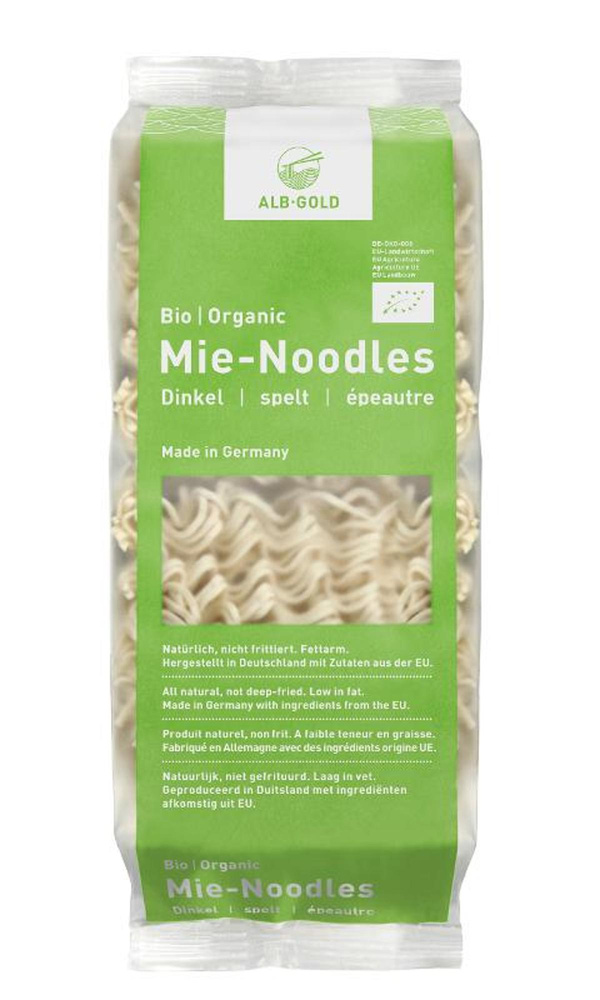 Produktfoto zu Mie Noodles Dinkel 250g