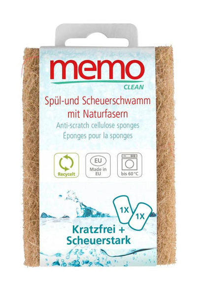 Produktfoto zu Spül- und Scheuerschwamm 2 Stück