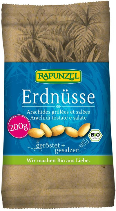 Produktfoto zu Erdnüsse geröstet, gesalzen 200g