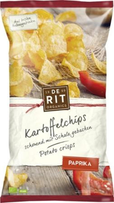Produktfoto zu Kartoffelchips Paprika 125g, MHD 28.11.25