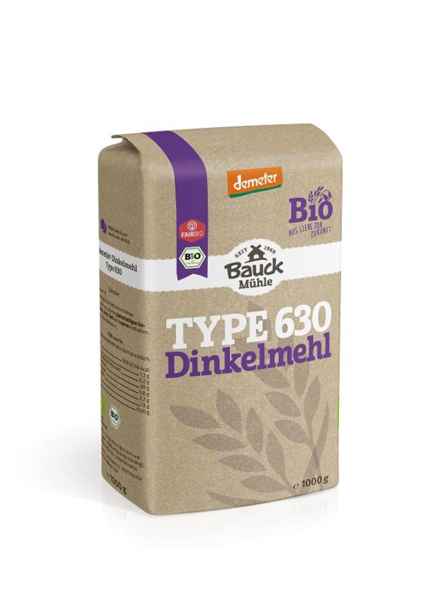 Produktfoto zu Dinkelmehl Hell Type 630 1kg